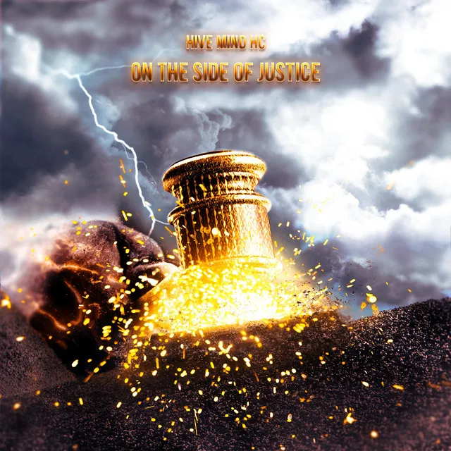 On The Side Of Justice by Hive Mind HC - Hardcore cover art