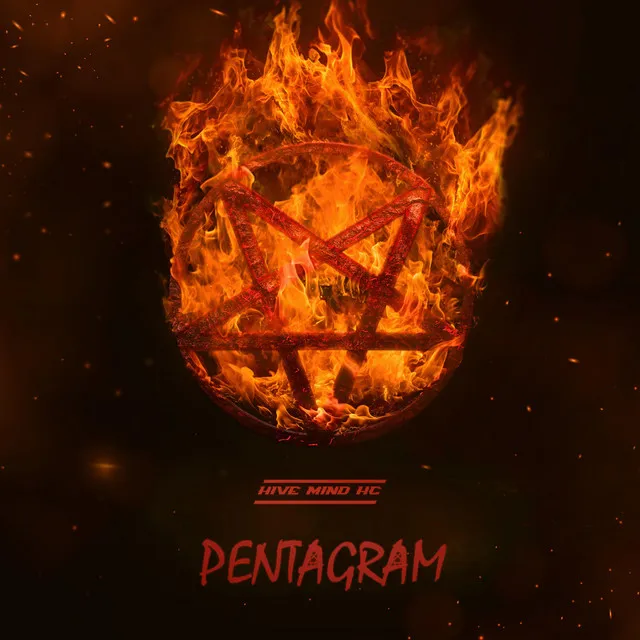 Pentagram by Hive Mind HC - Hardcore cover art