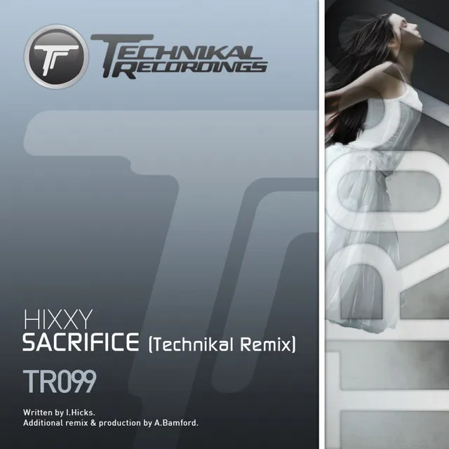 Sacrifice - Technikal Remix by Hixxy - Happy Hardcore cover art