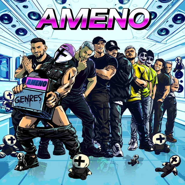 Ameno by HOLY PRIEST, Rebelion - Hard Techno cover art