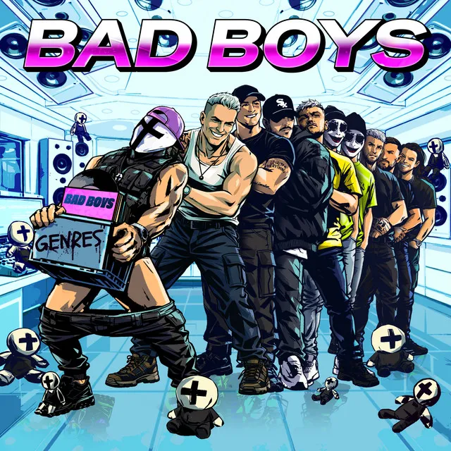 Bad Boys by HOLY PRIEST, KISTENBRÜGGER - Hard Techno cover art