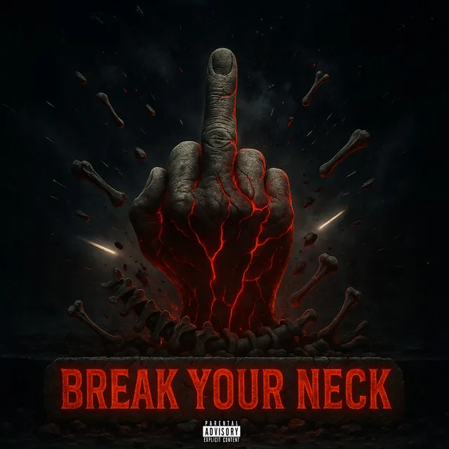Break Your Neck by HOLY PRIEST - Hard Techno cover art