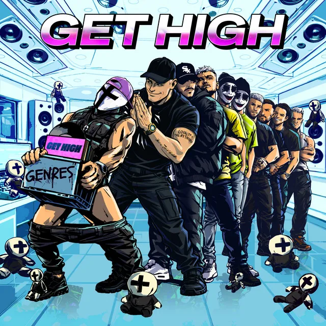 Get High by HOLY PRIEST, Coone - Hardstyle cover art