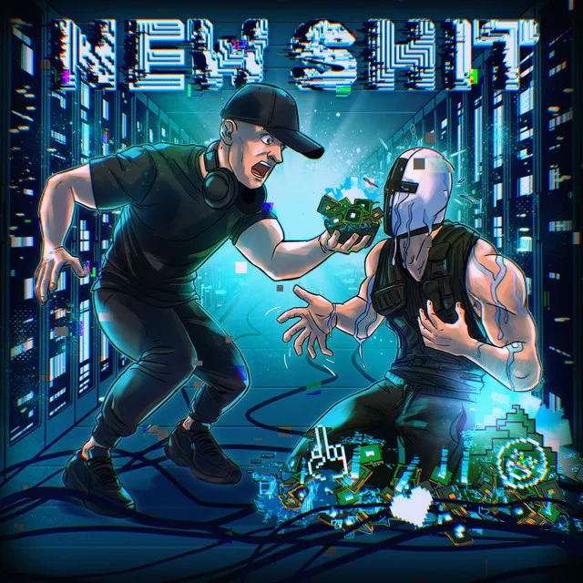 New Shit by HOLY PRIEST, Zatox - Hard Techno cover art