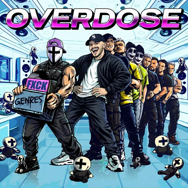 Overdose by HOLY PRIEST, Nico Moreno - Hard Techno cover art
