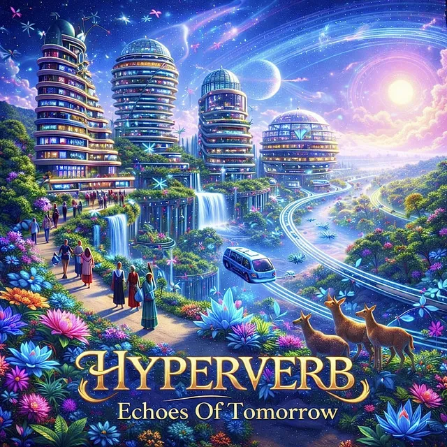 Echoes Of Tomorrow by Hyperverb - Hardcore cover art