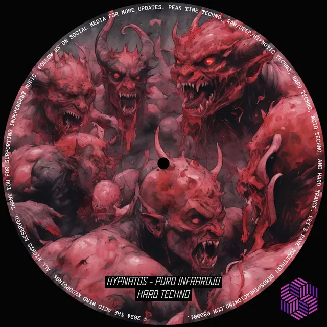 Puro Infrarojo by Hypnatos - Hard Techno cover art