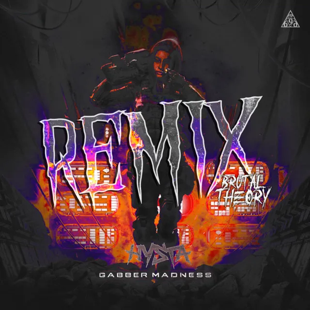 Gabber Madness - Brutal Theory Remix by Hysta, Brutal Theory - Hardcore cover art