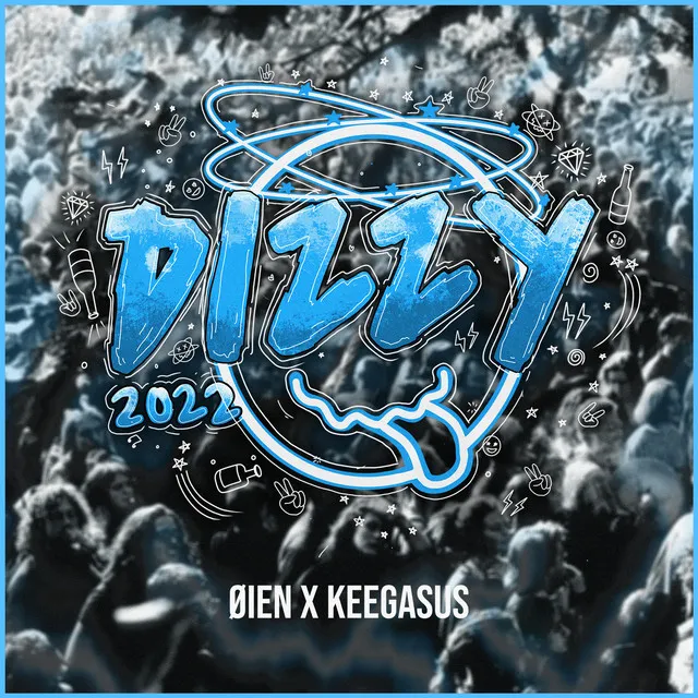 Dizzy 2022 by Øien, Keegasus - Happy Hardcore cover art