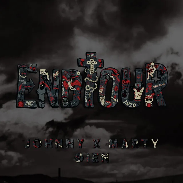 End Tour 2020 by Øien, Johnny X Marty - Hardstyle cover art