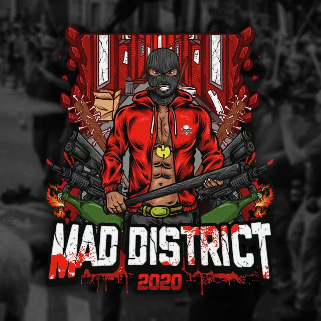 Mad District 2020 by Øien - Happy Hardcore cover art