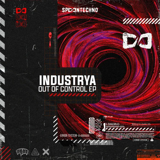 Out Of Control by Industrya - Hard Techno cover art