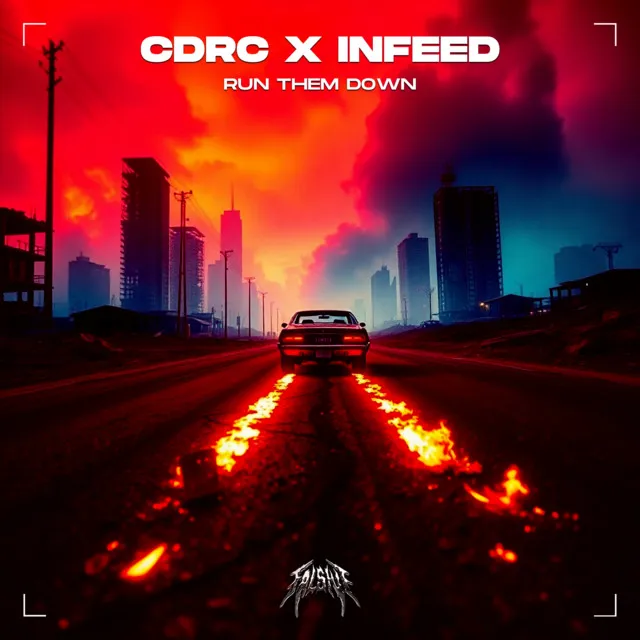 RUN THEM DOWN - Original by Infeed, CDRC - Hard Techno cover art