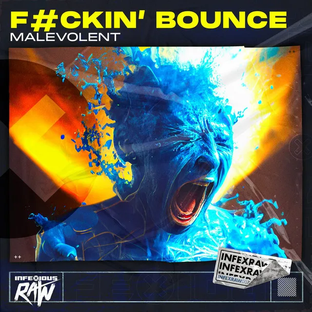 Fuckin' Bounce by InfeXious Music, Malevolent - Hardstyle cover art