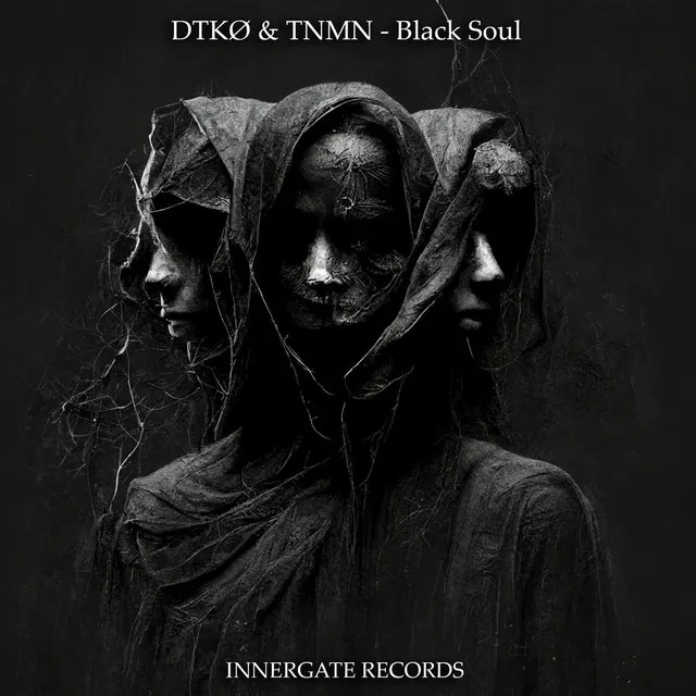 Black Soul by INNERGATED, TNMN, DTKØ - Hard Techno cover art