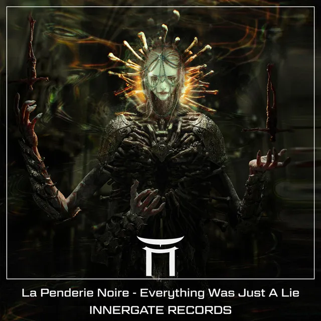 Everything Was Just A Lie by INNERGATED, la penderie noire - Hard Techno cover art