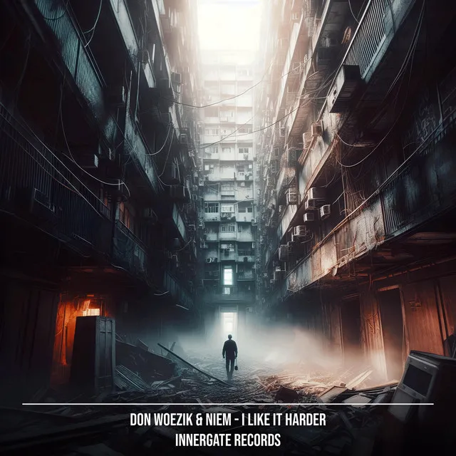 I Like It Harder by INNERGATED, Don Woezik, NIEM - Hard Techno cover art