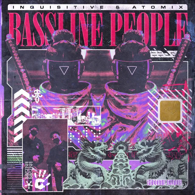 Bassline People by Inquisitive, Atomix - Hardstyle cover art