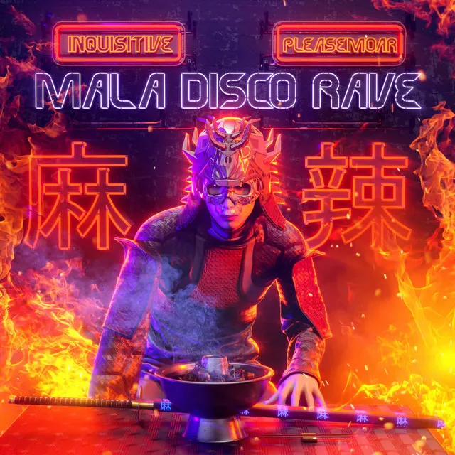 Mala Disco Rave by Inquisitive, pleaseMoar! - Hardstyle cover art