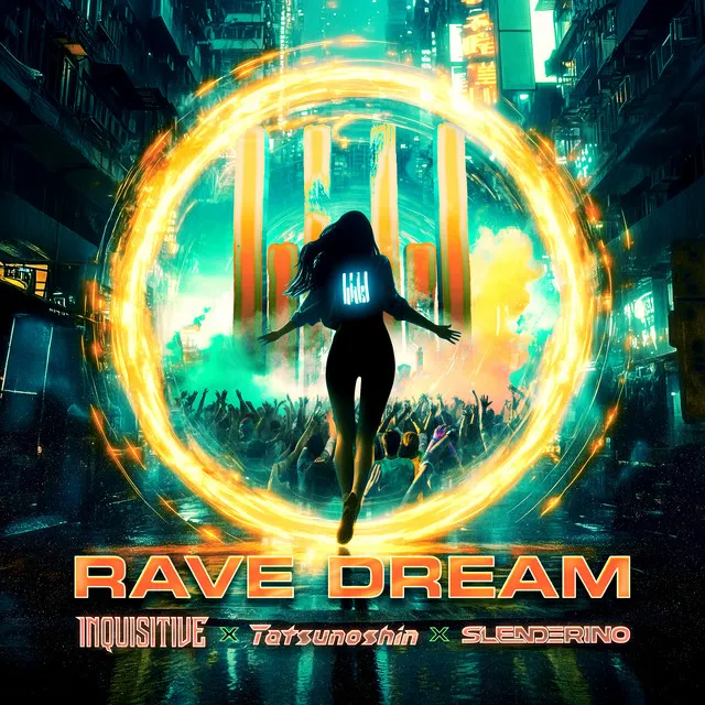 Rave Dream by Inquisitive, Tatsunoshin, Slenderino - Happy Hardcore cover art