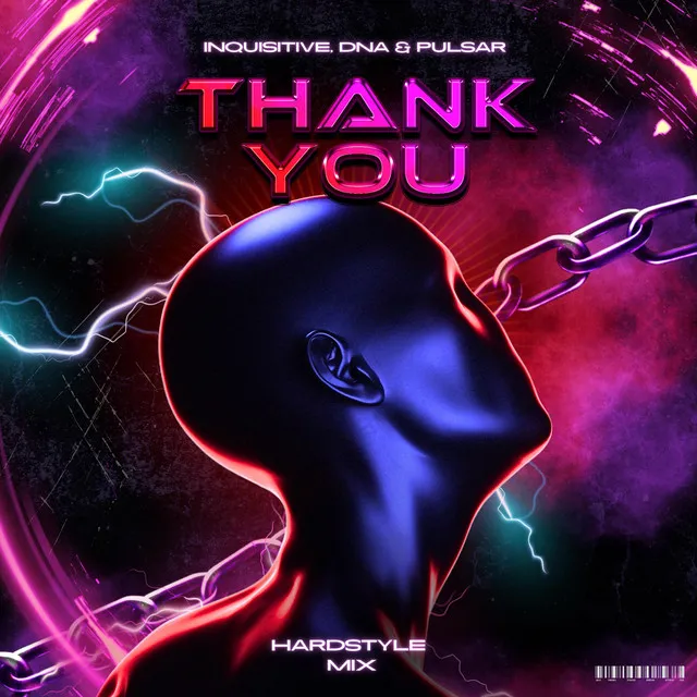 Thank You (Hardstyle Mix) by Inquisitive, DNA, Pulsar - Hardstyle cover art