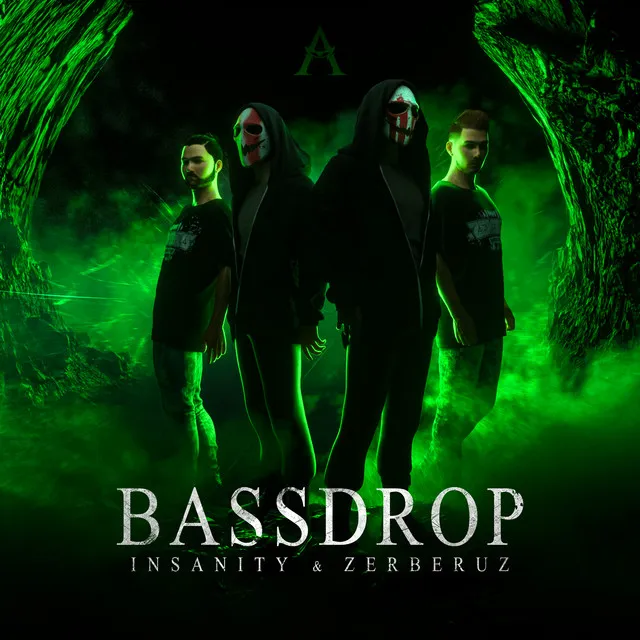 Bassdrop by Insanity, Zerberuz - Uptempo cover art