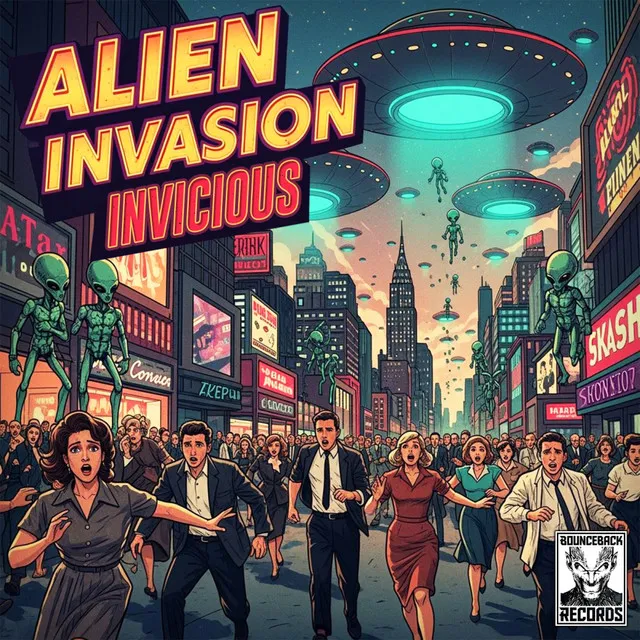 Alien Invasion by Invicious - Uptempo cover art