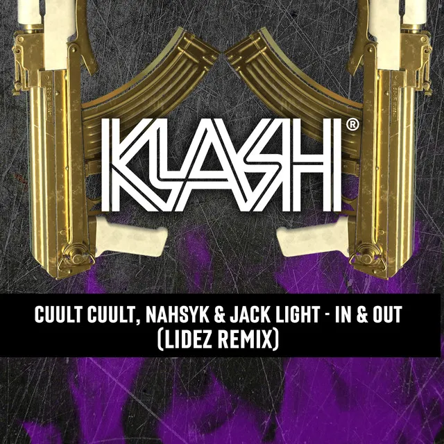 IN & OUT - Lidez Remix by Jack Light, NAHSYK, Lidez, CUULT CUULT - Hardstyle cover art