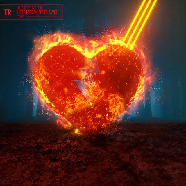 Heartbreak by Jade Key, BrillLion, EYLA - Hardstyle cover art