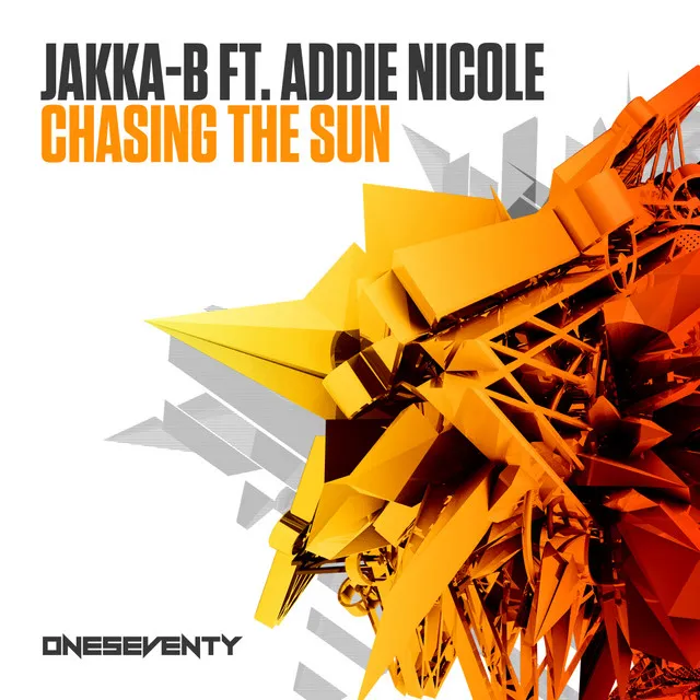Chasing The Sun - Radio Edit by Jakka-B, Addie Nicole - Hardstyle cover art