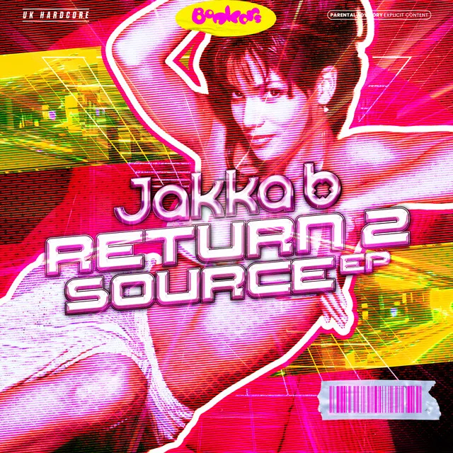 Dance 2 the Rhythm by Jakka-B, Bonkers - Uk Hardcore cover art