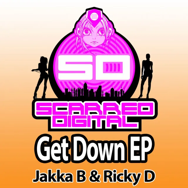 Get Down - Original Mix by Jakka-B, Ricky D - Hardstyle cover art