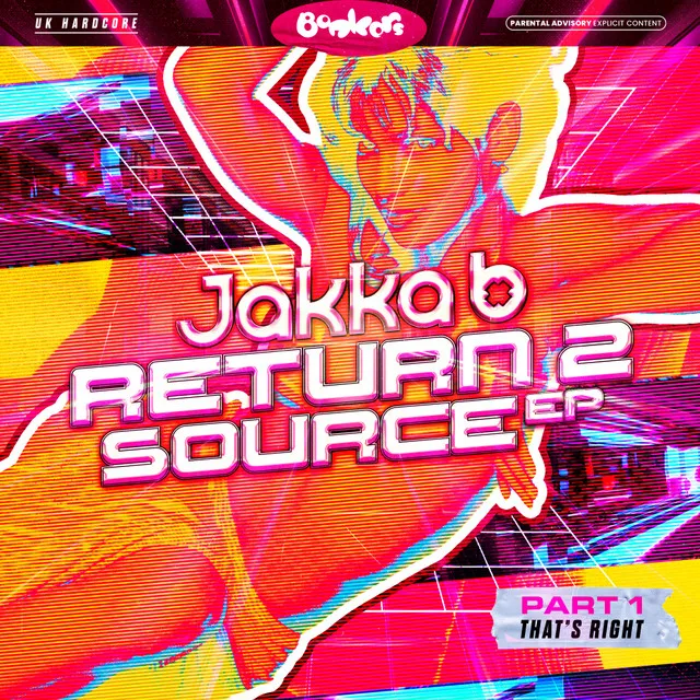 That's Right by Jakka-B, Bonkers - Happy Hardcore cover art
