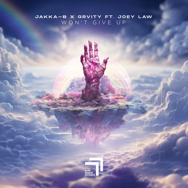 Won't Give Up by Jakka-B, Joey Law, GRVITY - Happy Hardcore cover art