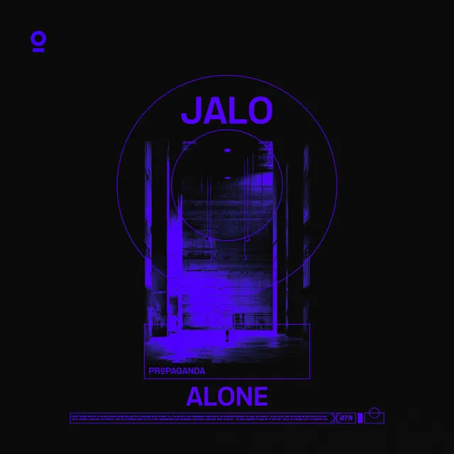 ALONE by JALO - Hard Techno cover art