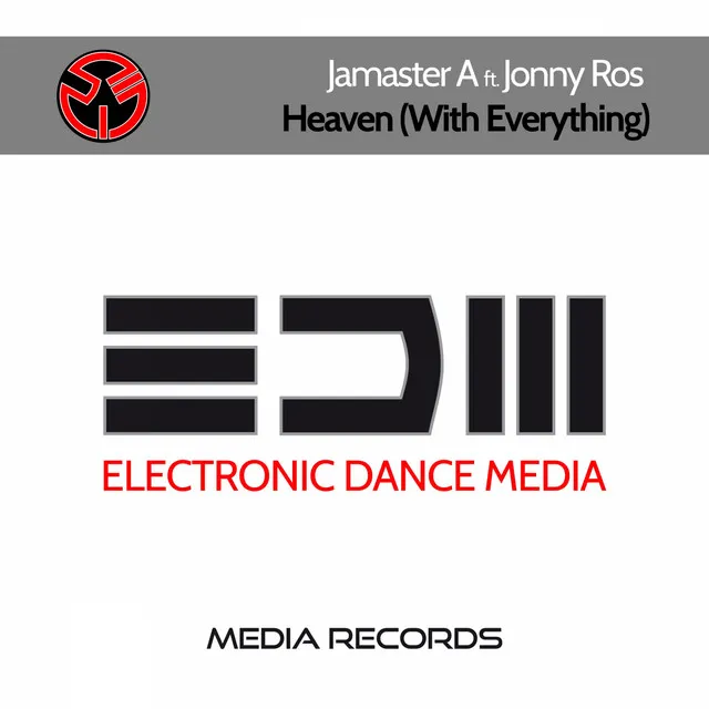 Heaven - With Everything by JAMASTER A, Jonny Ros - Hardstyle cover art