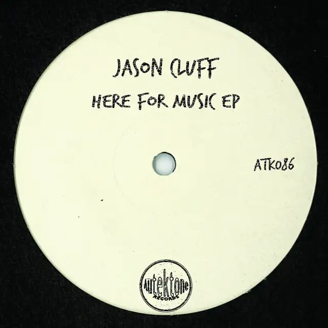 Here for Music by Jason Cluff - Hard Techno cover art