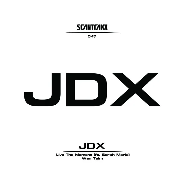 Live The Moment - Feat. Sarah Maria by JDX - Hardstyle cover art