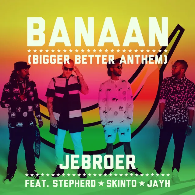 Banaan (Bigger Better Anthem) by Jebroer, Jayh, Stepherd, Skinto - Hardstyle cover art