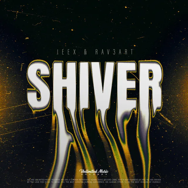 Shiver by JEEX, RAV3ART - Hardstyle cover art