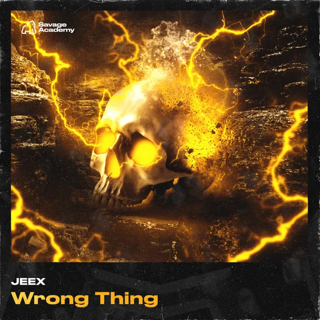 Wrong Thing by JEEX - Hardstyle cover art