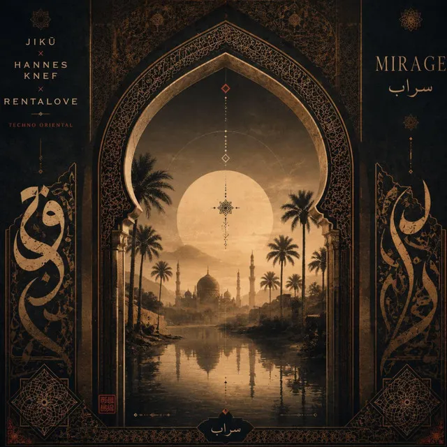 MIRAGE by Jikū, Hannes Knef, RENTALOVE - Hard Techno cover art
