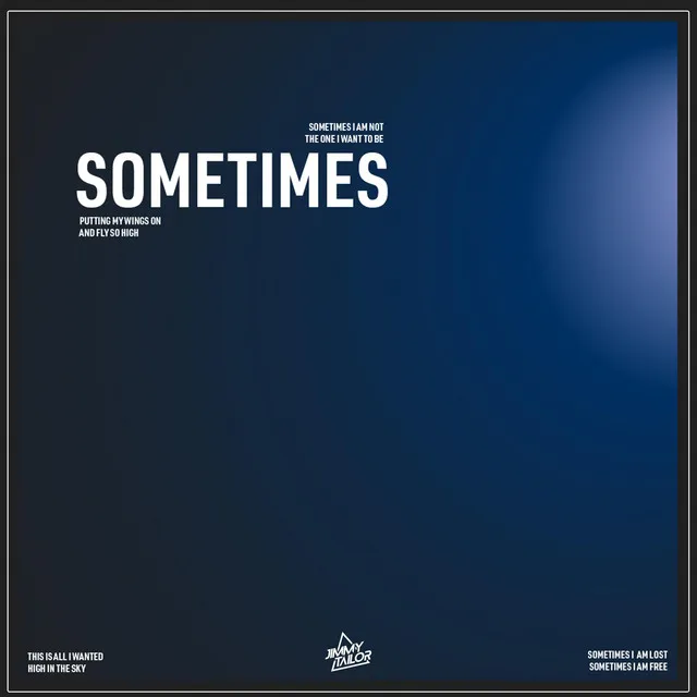 Sometimes by Jimmy Tailor - Hardstyle cover art