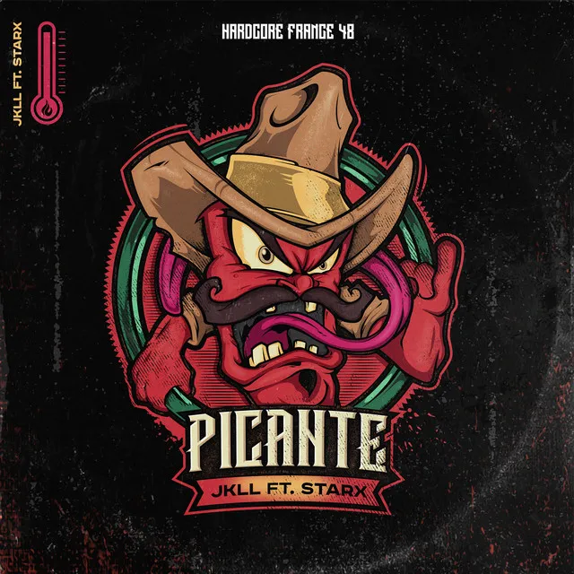Picante by JKLL, STARX - Frenchcore cover art