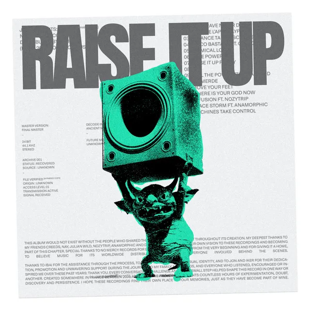 Raise It Up by JKLL, Nay - Frenchcore cover art