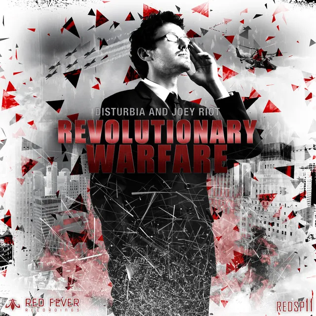 Revolutionary Warfare by Joey Riot, Disturbia - Happy Hardcore cover art