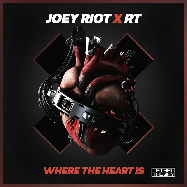 Where The Heart Is - Radio Mix by Joey Riot, RT - Happy Hardcore cover art