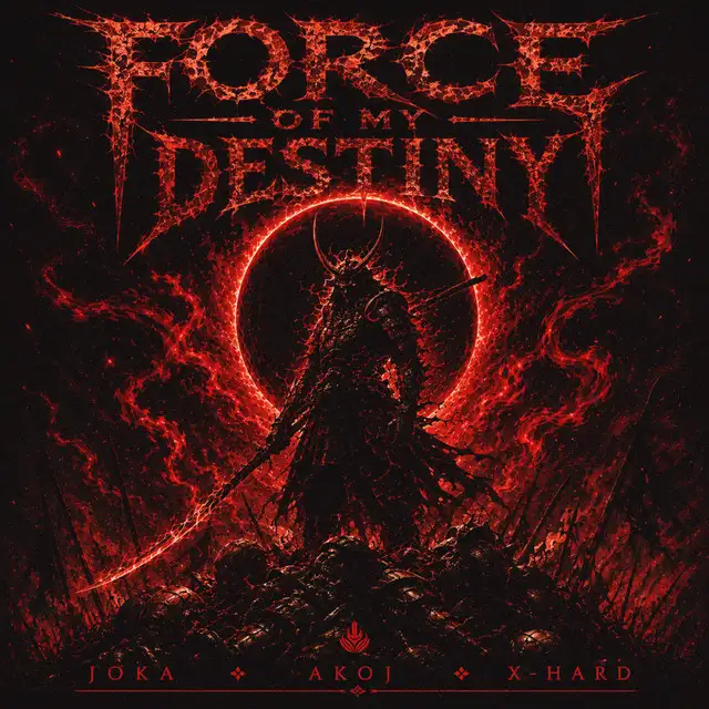 Force Of My Destiny by JOKA, AKOJ, X-Hard - Hardstyle cover art