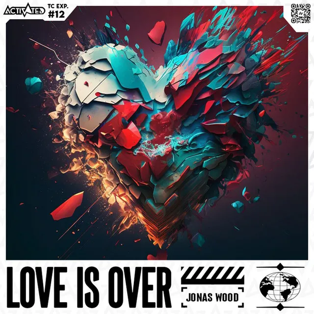 Love Is Over (Radio Mix) by Jonas Wood - Hardstyle cover art