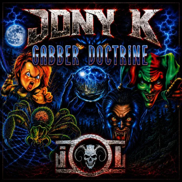 Gabber Doctrine by Jony K - Hardcore cover art
